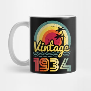 Vintage 1934 Made in 1934 89th birthday 89 years old Gift Mug